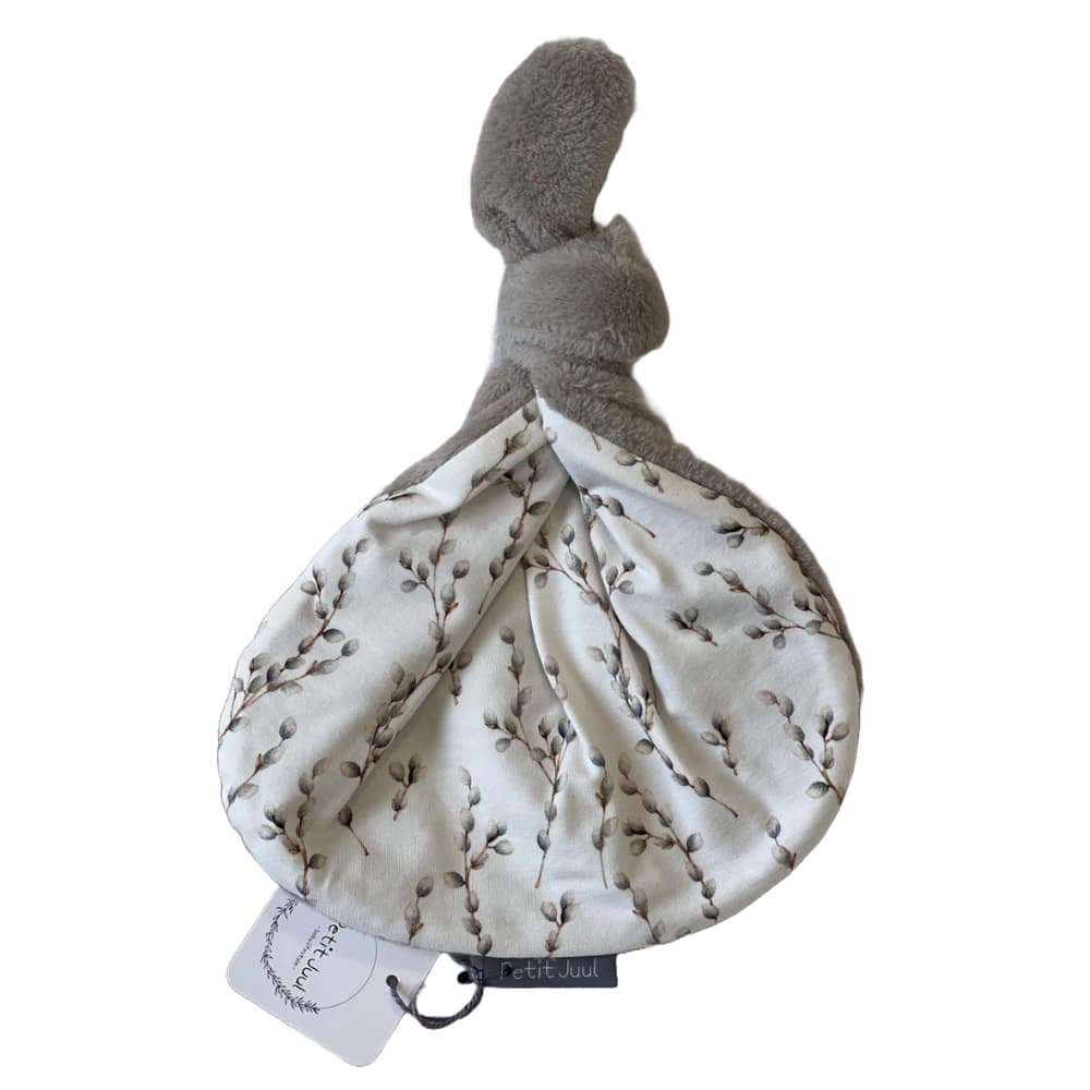 Knoop Konijn Knuffeldoekje – Petit Juul