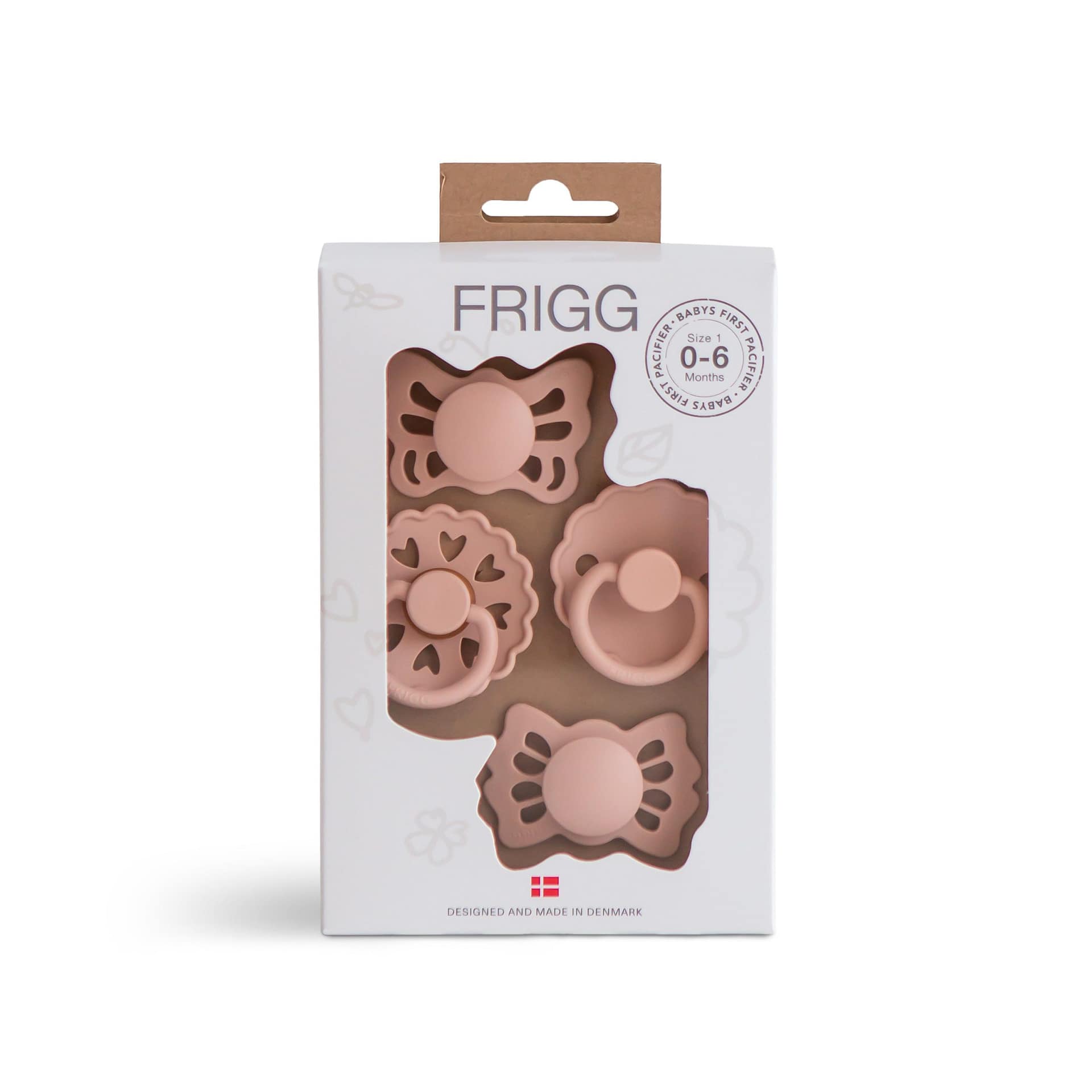 Baby's eerste fopspeen'-set - Blush